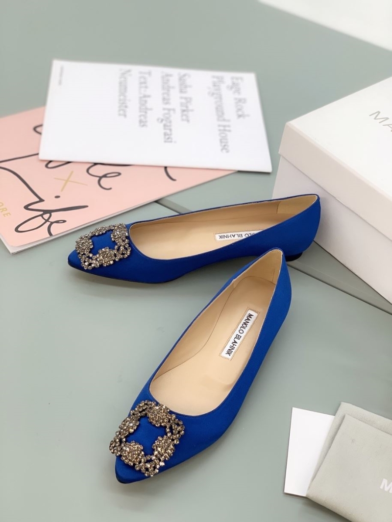 Manolo Blahnik flat shoes